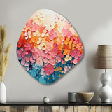 Coral Oasis I - Asymmetric Metal Wall Art