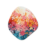 Coral Oasis I - Asymmetric Metal Wall Art