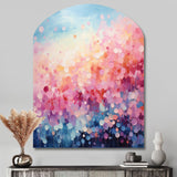 Cotton Candy I - Asymmetric Metal Wall Art