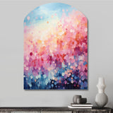 Cotton Candy I - Asymmetric Metal Wall Art