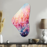 Cotton Candy I - Asymmetric Metal Wall Art