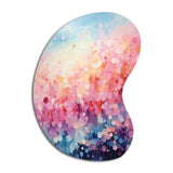 Cotton Candy I - Asymmetric Metal Wall Art