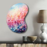 Cotton Candy I - Asymmetric Metal Wall Art