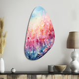 Cotton Candy I - Asymmetric Metal Wall Art