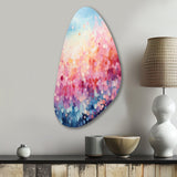 Cotton Candy I - Asymmetric Metal Wall Art