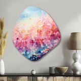 Cotton Candy I - Asymmetric Metal Wall Art