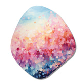 Cotton Candy I - Asymmetric Metal Wall Art