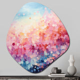 Cotton Candy I - Asymmetric Metal Wall Art