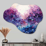 Indigo Dreams II - Asymmetric Metal Wall Art