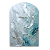 Silver Shimmer - Asymmetric Metal Wall Art