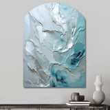 Silver Shimmer - Asymmetric Metal Wall Art