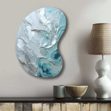 Silver Shimmer - Asymmetric Metal Wall Art