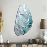 Silver Shimmer - Asymmetric Metal Wall Art