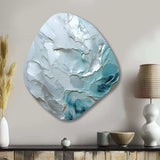 Silver Shimmer - Asymmetric Metal Wall Art