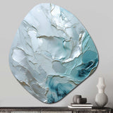 Silver Shimmer - Asymmetric Metal Wall Art