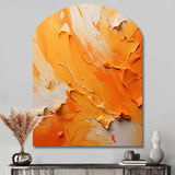 Tangerine Tango I - Asymmetric Metal Wall Art