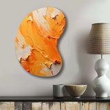 Tangerine Tango I - Asymmetric Metal Wall Art