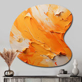 Tangerine Tango I - Asymmetric Metal Wall Art