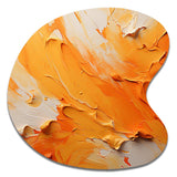 Tangerine Tango I - Asymmetric Metal Wall Art