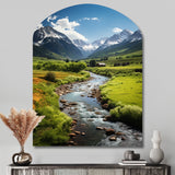 Colorado Landscape I - Asymmetric Metal Wall Art