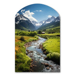 Colorado Landscape I - Asymmetric Metal Wall Art