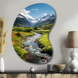 Colorado Landscape I - Asymmetric Metal Wall Art