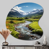 Colorado Landscape I - Asymmetric Metal Wall Art