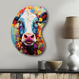 Cow Whimsy - Asymmetric Metal Wall Art