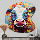 Cow Whimsy - Asymmetric Metal Wall Art