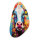 Cow Whimsy - Asymmetric Metal Wall Art