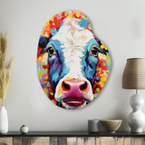 Cow Whimsy - Asymmetric Metal Wall Art