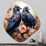 Crow Royal Majesty I - Asymmetric Metal Wall Art