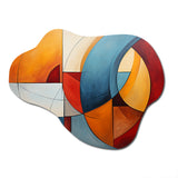 Cubism Geometric Form I - Asymmetric Metal Wall Art