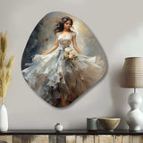 Dance Ethereal Grace III - Asymmetric Metal Wall Art