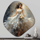 Dance Ethereal Grace III - Asymmetric Metal Wall Art