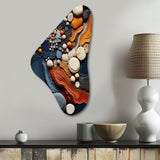 Desert Tapestry Collage III - Asymmetric Metal Wall Art