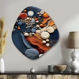 Desert Tapestry Collage III - Asymmetric Metal Wall Art