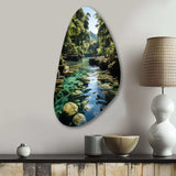 Dominican Harmony Of Nature - Asymmetric Metal Wall Art