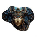 Egypt Pharaohs Dream Woman II - Asymmetric Metal Wall Art