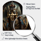 Egypt Pharaohs Legacy II - Asymmetric Metal Wall Art