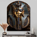 Egypt Pharaohs Regalia - Asymmetric Metal Wall Art