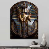 Egypt Pharaohs Regalia - Asymmetric Metal Wall Art