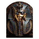 Egypt Pharaohs Regalia - Asymmetric Metal Wall Art