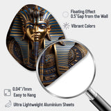 Egypt Pharaohs Regalia - Asymmetric Metal Wall Art