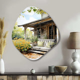 Farmhouse Gentle Breeze I - Asymmetric Metal Wall Art