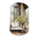 Farmhouse Gentle Breeze III - Asymmetric Metal Wall Art