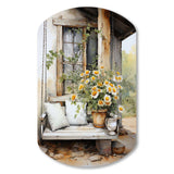 Farmhouse Gentle Breeze III - Asymmetric Metal Wall Art