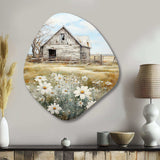 Farmhouse Quiet Retreat II - Asymmetric Metal Wall Art