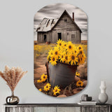 Farmhouse Timeless Charm I - Asymmetric Metal Wall Art