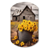 Farmhouse Timeless Charm I - Asymmetric Metal Wall Art